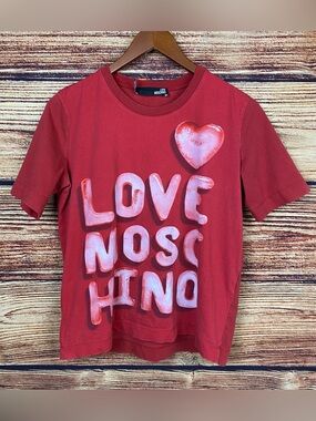 Love Moschino Red Tee